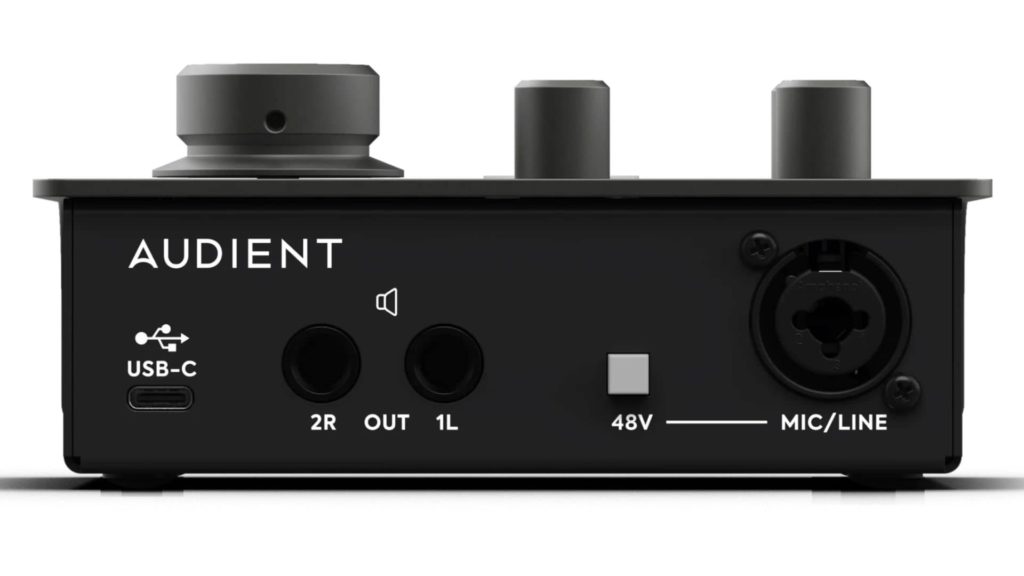 Audient iD4 MKII review - rear panel